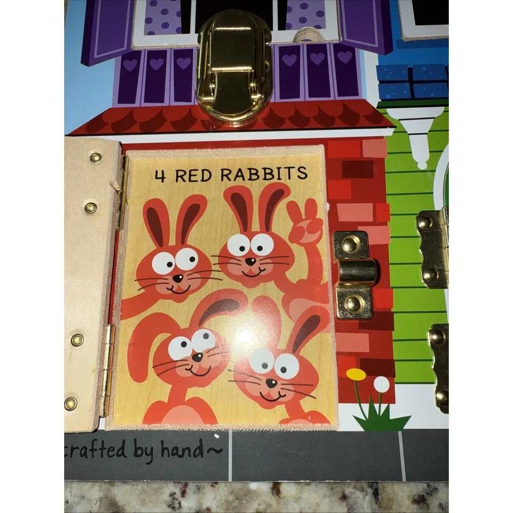 Melissa and Doug Latches Board‎ very cool learning toy by Melissa and Doug